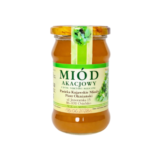 Miód akacjowy 400g Kujawskie Miody
