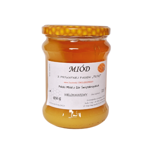 Miód wielokwiatowy 650g Swojskie Miody
