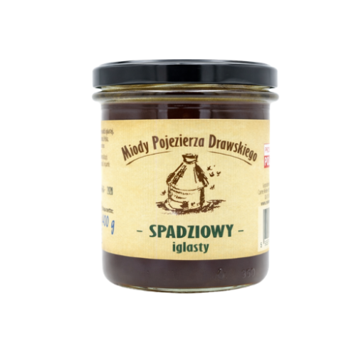 Miód spadziowy iglasty 400g Pojezierze Drawskie    