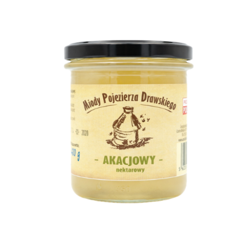 Miód akacjowy 400g Pojezierze Drawskie    