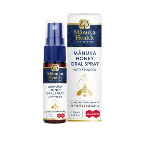 Spray doustny z Miodem Manuka MGO 400+ i Propolisem BIO 30 20ml Manuka Health