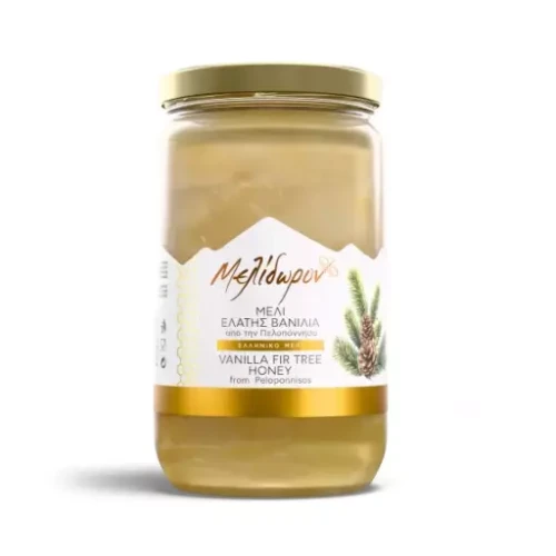 Grecki miód jodłowy waniliowy 950g Melidoron 