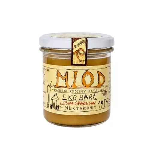 Miód leśny spadziowo-nektarowy 380g Eko-Barć