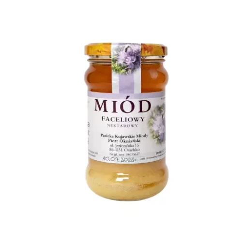 Miód faceliowy 400g Kujawskie Miody