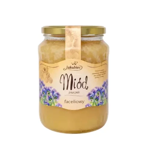 Miód faceliowy 900g Jakubiec