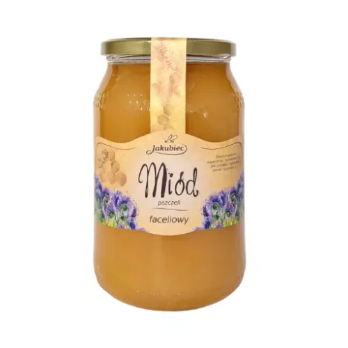 Miód faceliowy 1200g Jakubiec