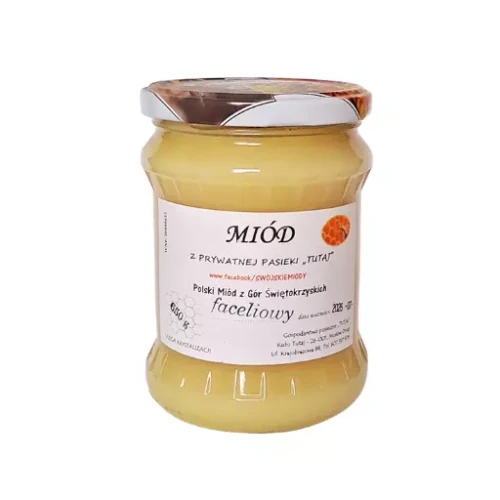 Miód Faceliowy 650g Pasieka Swojskie Miody