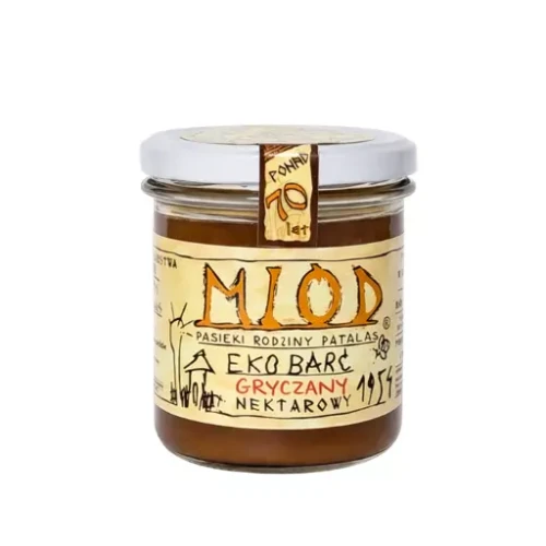 Miód gryczany 380g Eko-Barć