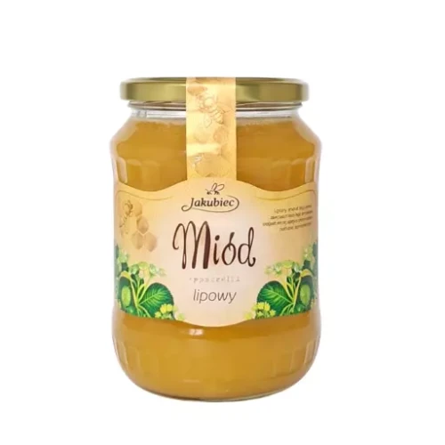 Miód lipowy 900g Jakubiec