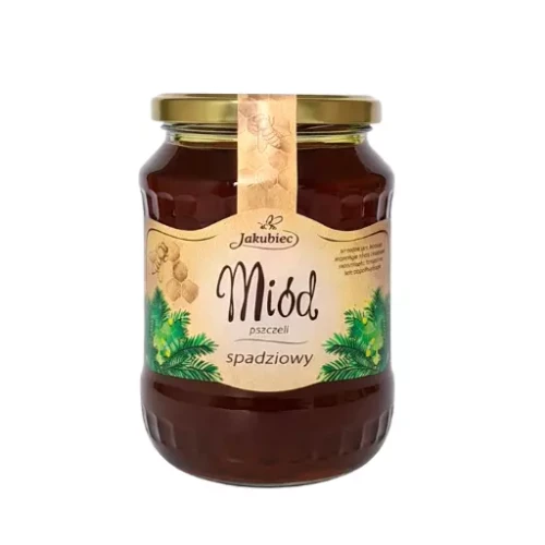 Miód spadziowy 900g Jakubiec
