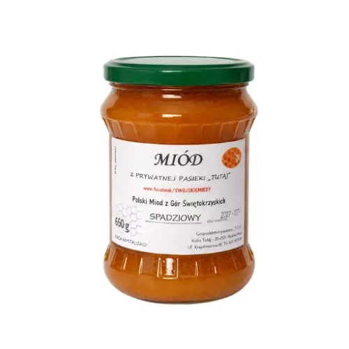 Miód spadziowy 650g Pasieka Swojskie Miody