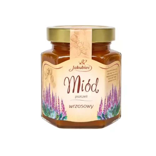Miód wrzosowy 400g Jakubiec
