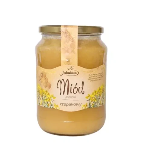 Miód rzepakowy 900g Jakubiec