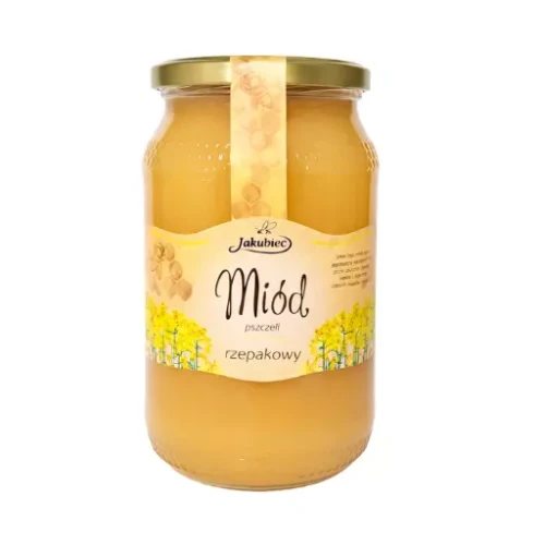 Miód rzepakowy 1200g Jakubiec