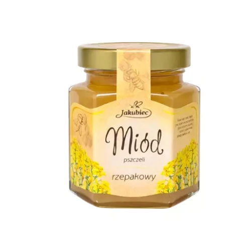 Miód rzepakowy 400g Jakubiec
