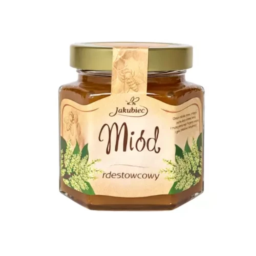 Miód rdestowcowy 400g Jakubiec