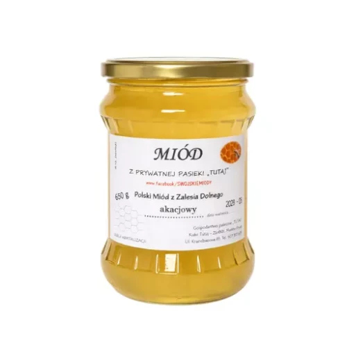 Miód akacjowy 650g Pasieka Swojskie Miody