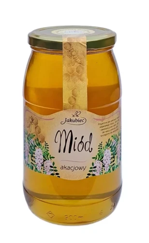Miód akacjowy 1200g Jakubiec