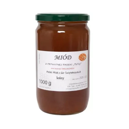 Miód leśny 1000g Pasieka Swojskie Miody