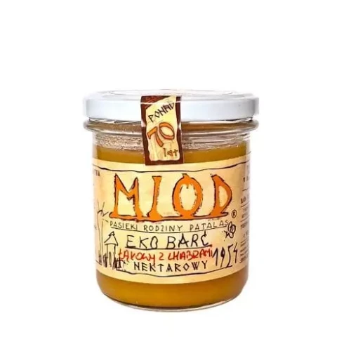 Miód łąkowy z chabrami 380g Eko-Barć