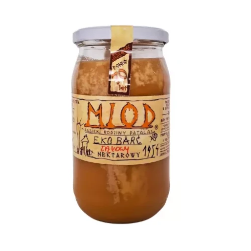 Miód łąkowy BIO 1000g Eko-Barć