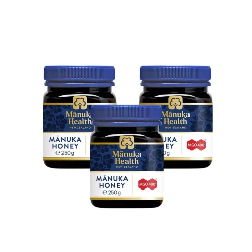 Zestaw 3 x Miód Manuka MGO 400+ 250g Manuka Health 