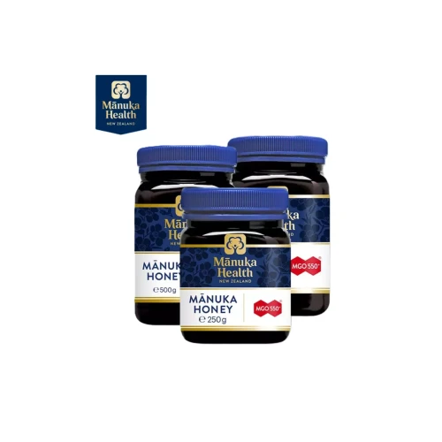 3x Miód Manuka MGO™ 550+ 250g Manuka Health