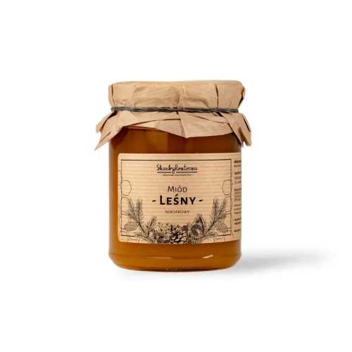 Miód leśny 650g Pasieka Skarby Roztocza