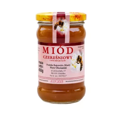 Miód czereśniowy 400g Kujawskie Miody