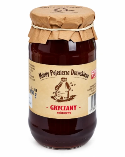 Miód gryczany 1100g Pojezierze Drawskie