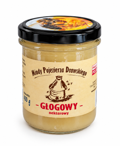 Miód głogowy 400g Pojezierze Drawskie