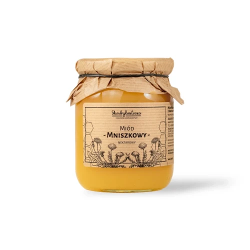 Miód mniszkowy 650g Pasieka Skarby Roztocza