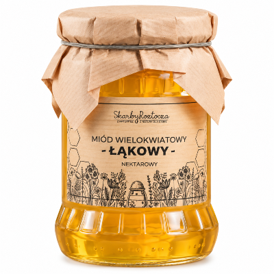 Miód łąkowy 650g Skarby Roztocza   